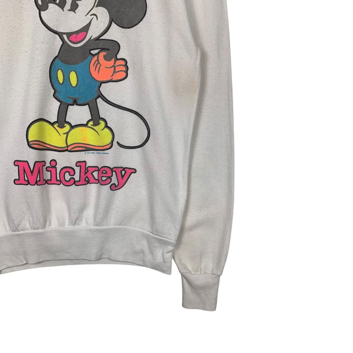 Vintage Vintage 80’s MICKEY MOUSE Graphic Sweatshirt #2544-C115 Size US S / EU 44-46 / 1 - 5 Thumbnail