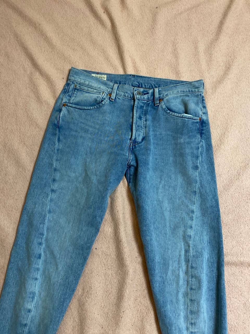 Levi's × Vintage Crazy Vintage Y2K Levis 512 Skinny Destroyed Denim Jeans Size US 29 - 7 Thumbnail