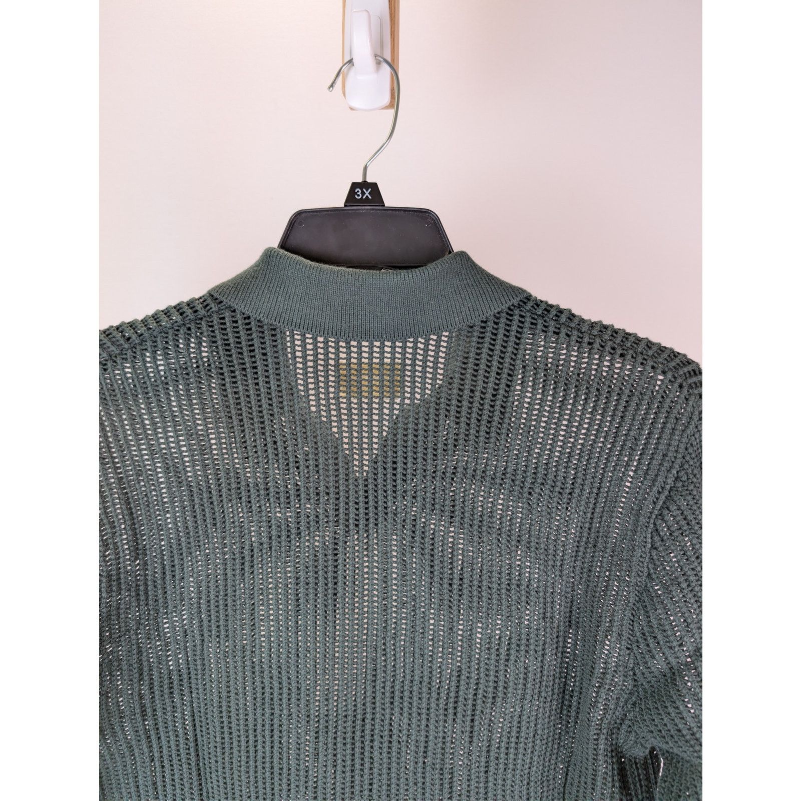 Aime Leon Dore o1rshd1 Long Sleeve Mesh Polo Shirt in Scarab Green Size US S / EU 44-46 / 1 - 15 Thumbnail