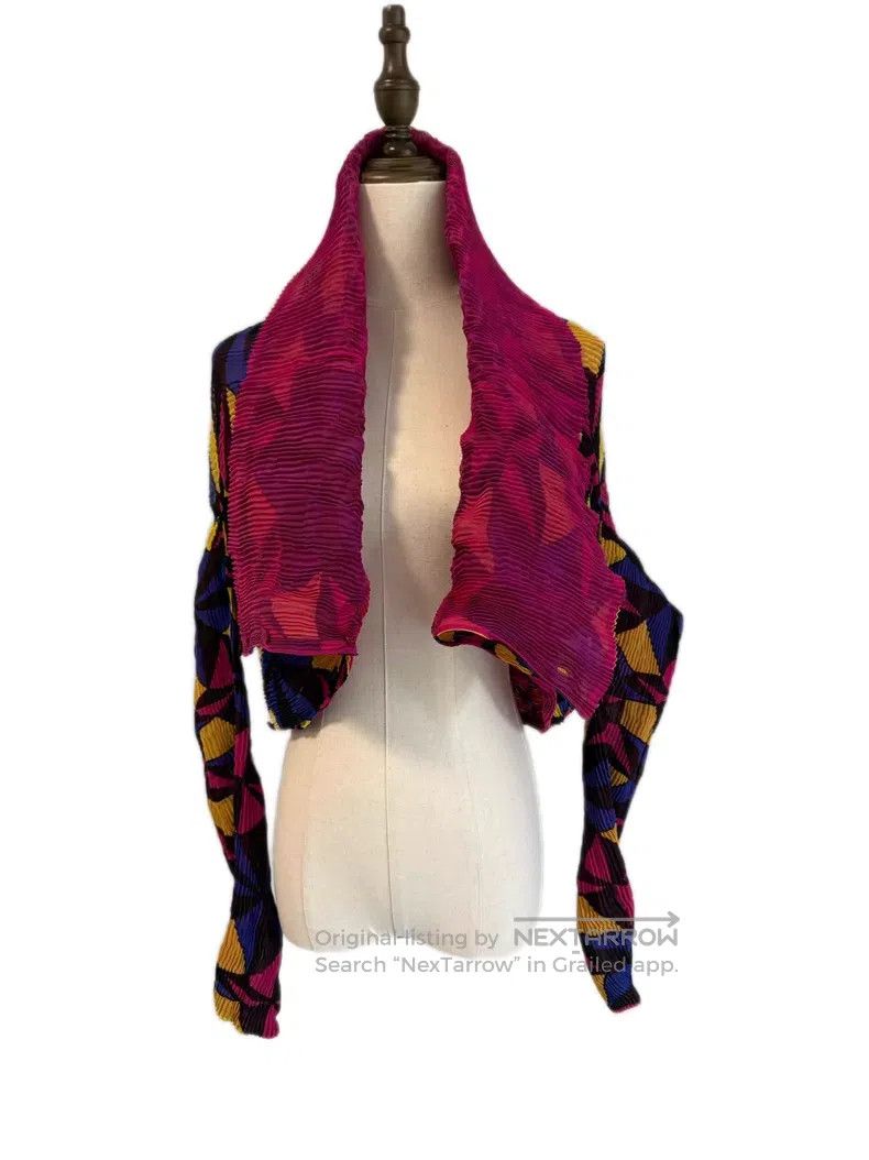 Issey Miyake Issey Miyake Kaleidoscope Double Sided Wicker Top Size M / US 6-8 / IT 42-44 - 5 Thumbnail