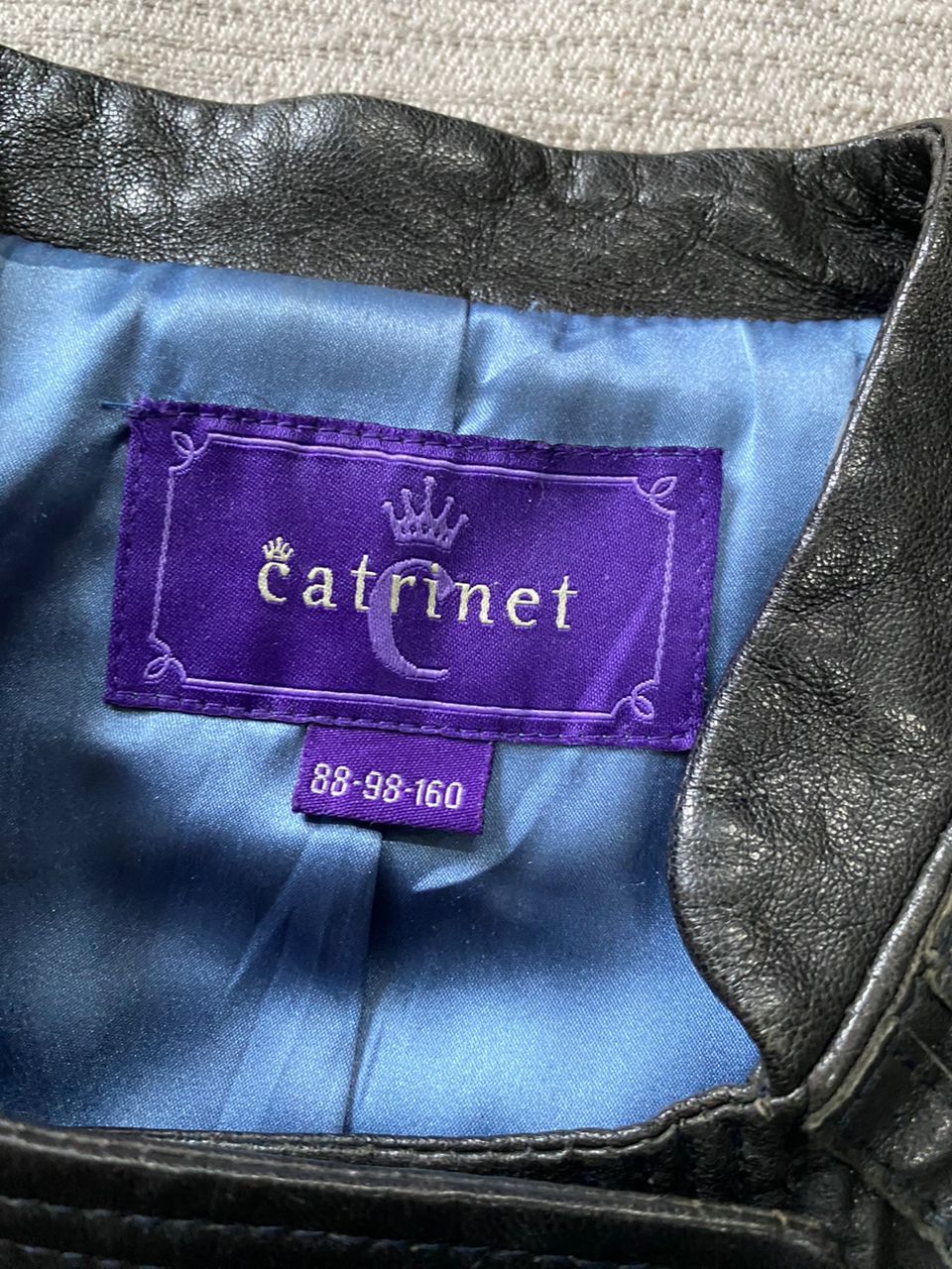 If Six Was Nine × Japanese Brand × Le Grande Bleu (L.G.B.) Catrinet Leather Jacket Size XS / US 0-2 / IT 36-38 - 5 Thumbnail