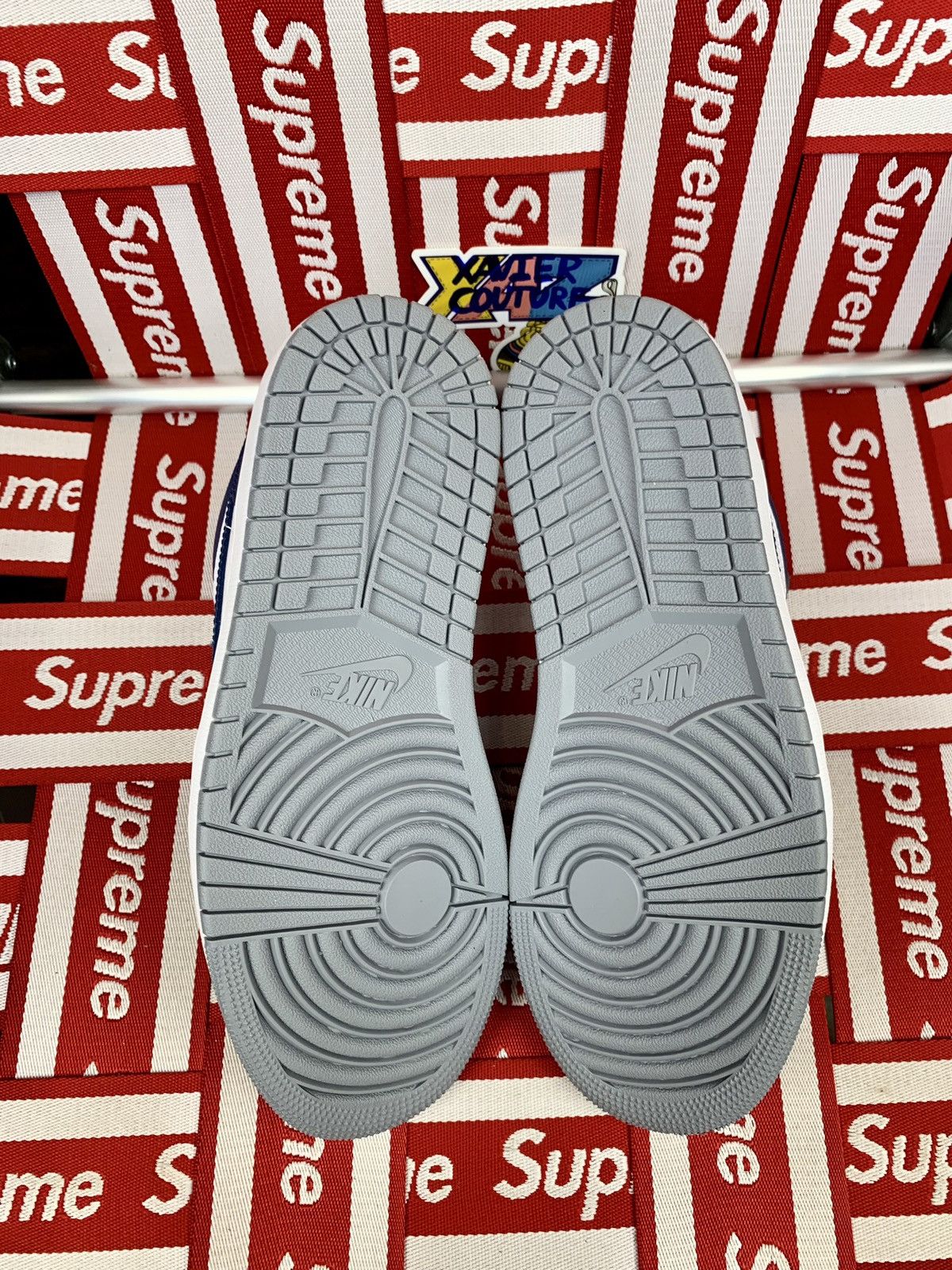 Jordan Brand × Nike Jordan 1 Low Stealth French Blue (Women’s size 9,5w) 8 men Size US 8 / EU 41 - 5 Thumbnail