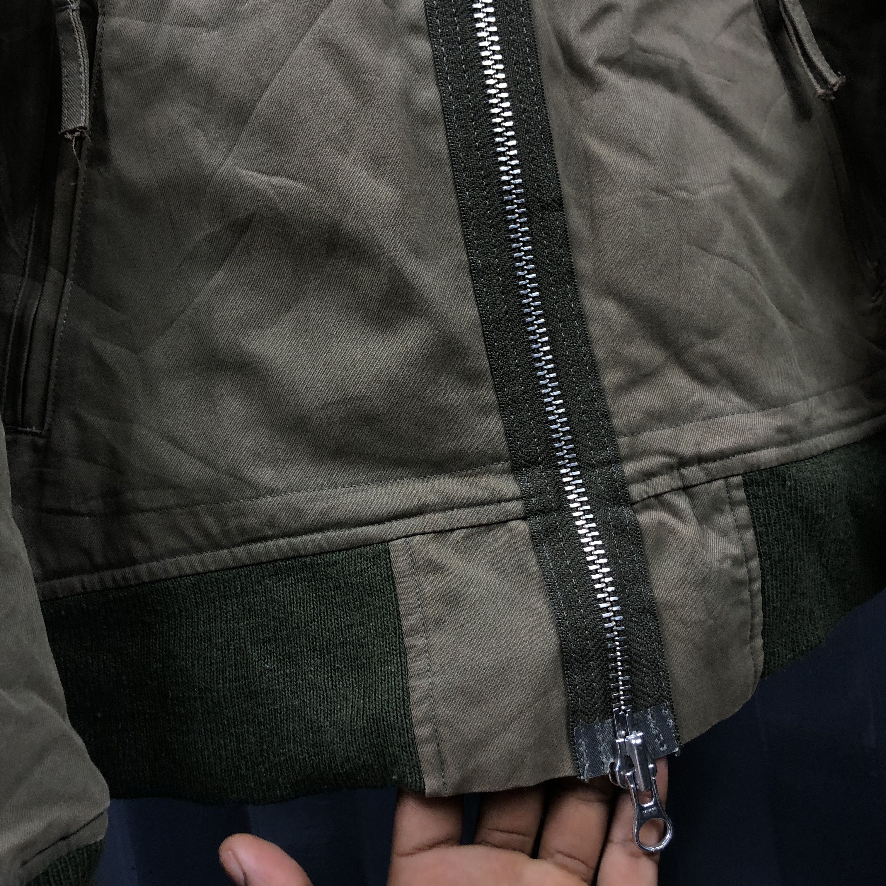 Our Legacy our legacy AW14 fade olive bomber jacket Size US M / EU 48-50 / 2 - 6 Thumbnail