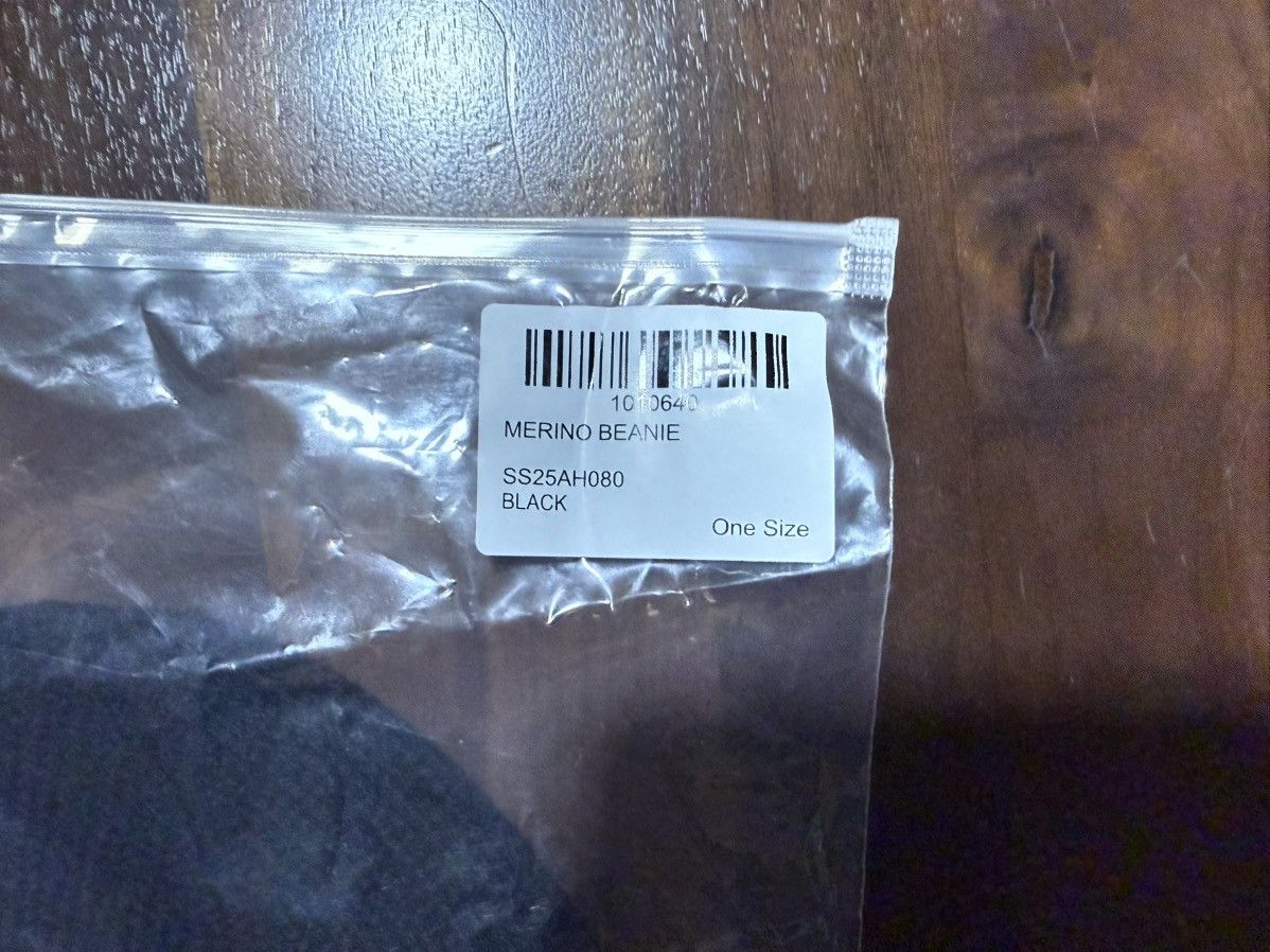 Aime Leon Dore Aime ALD Aimé Leon Dore Merino Wool Beanie 'Black' SS25 Size ONE SIZE - 5 Thumbnail