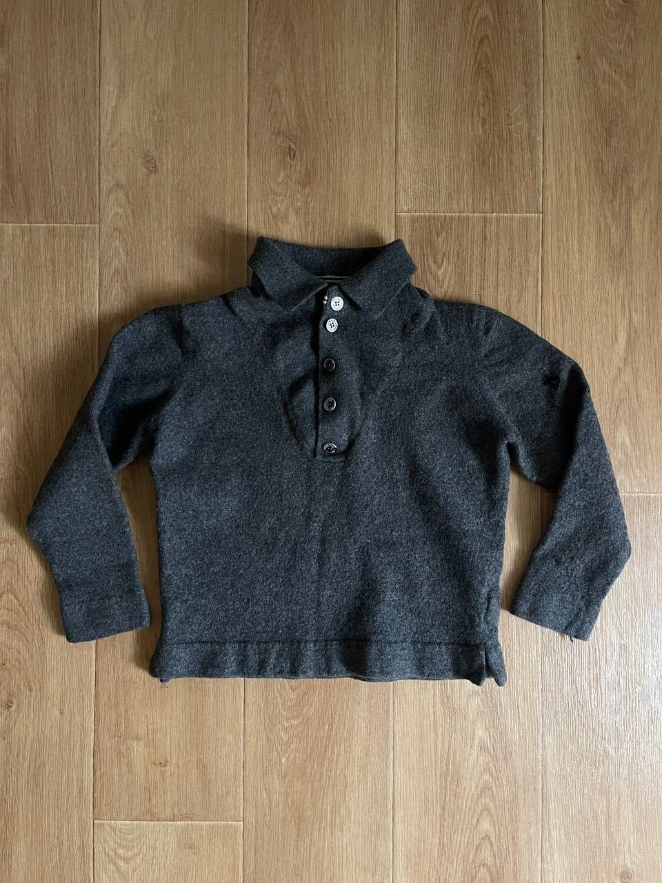 Stone Island × Vintage Shrunken Wool Sweater Stone Island Sz XS Size US XS / EU 42 / 0 - 2 Thumbnail