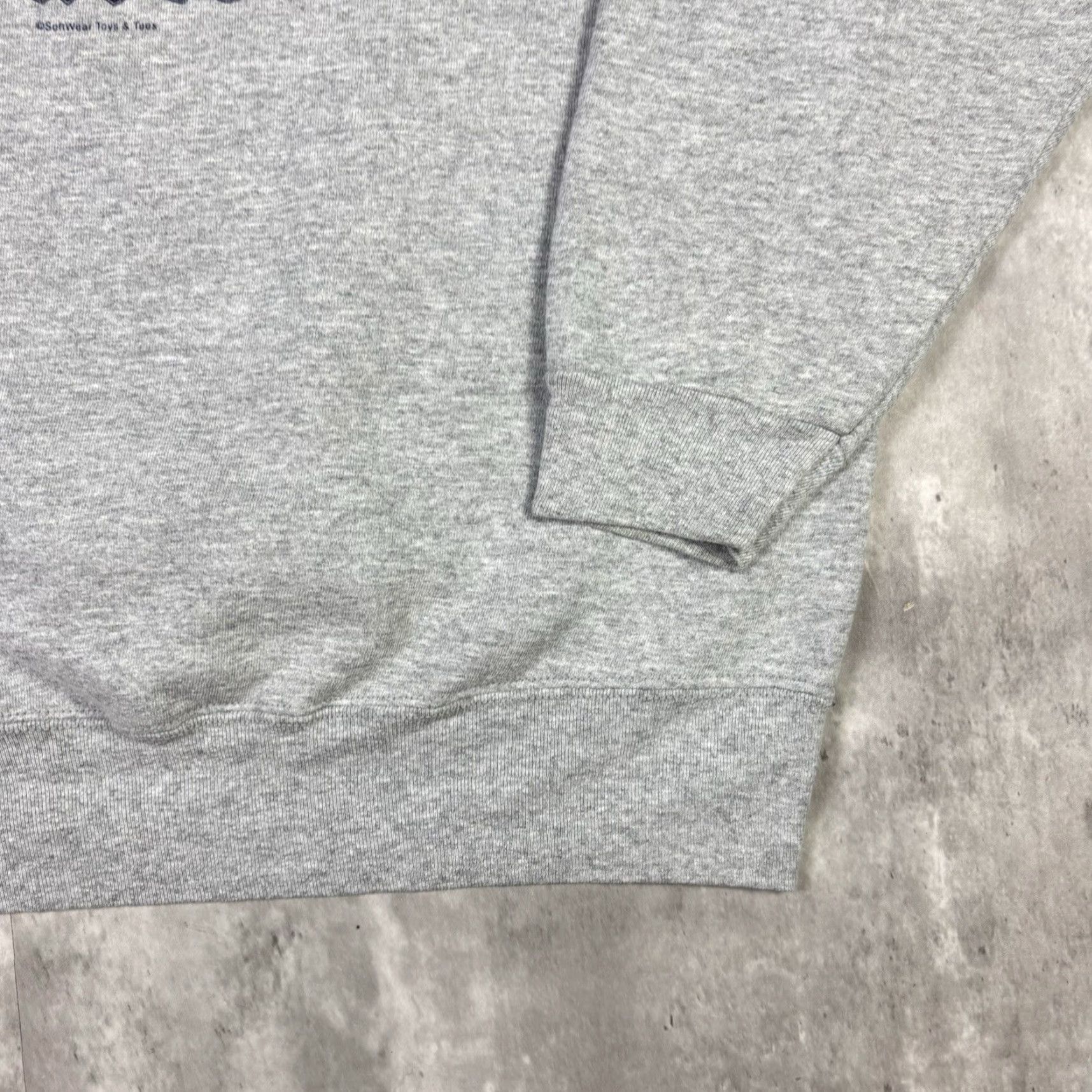 Vintage VINTAGE 90s Funny Quote Sweatshirt Gray Pullover Adult XL Size US XL / EU 56 / 4 - 7 Thumbnail