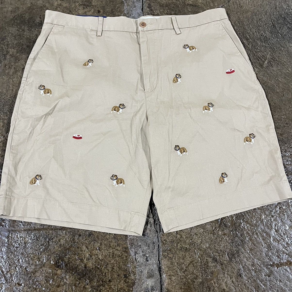 Polo Ralph Lauren × RRL Ralph Lauren × Vintage Polo Ralph Lauren Embroidered Bulldog Chino Shorts NWT Size US 38 / EU 54 - 6 Thumbnail