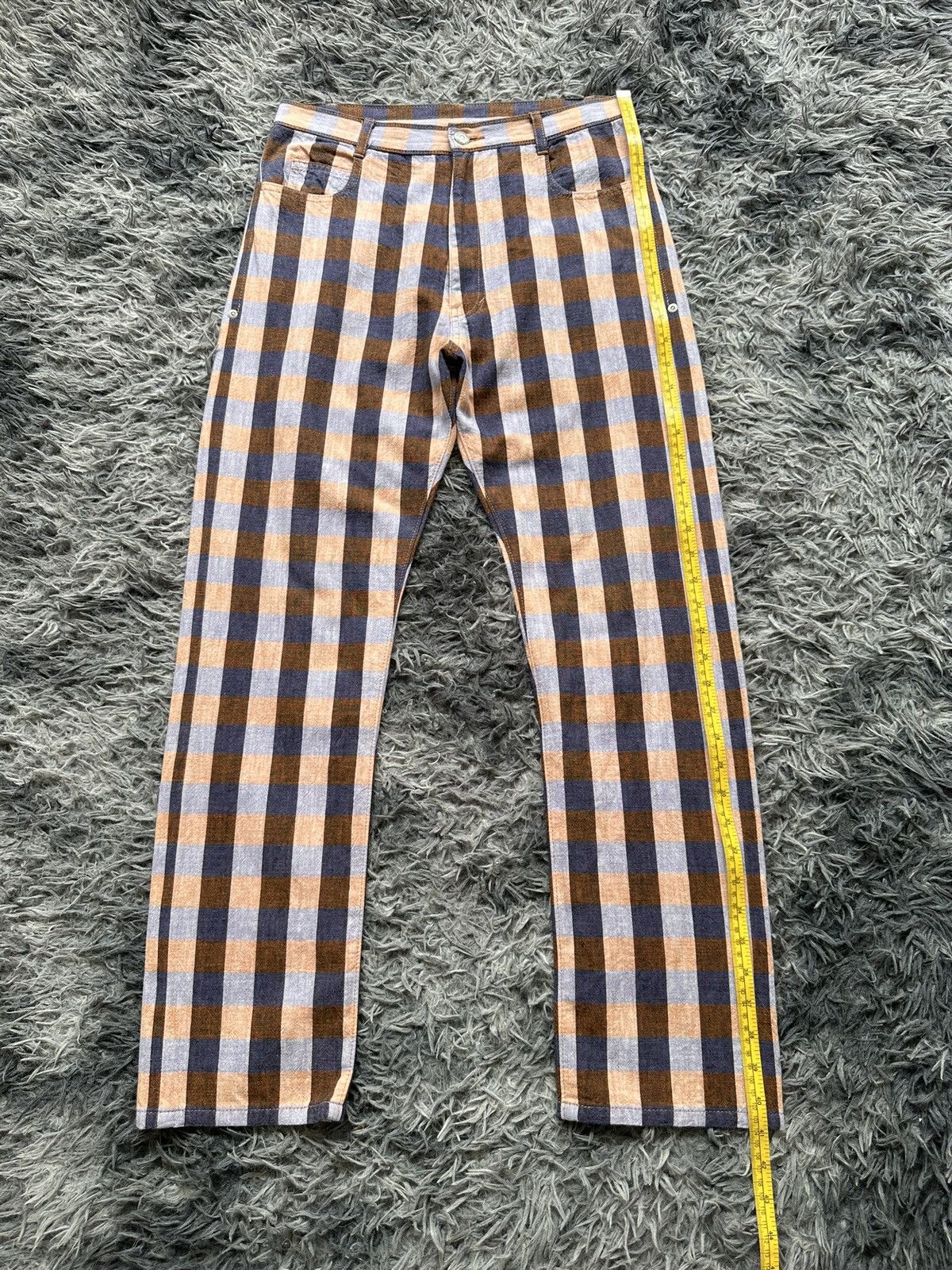 mercibeaucoup S/S2009 Mercibeaucoup plaid denim pants Size US 30 / EU 46 - 10 Thumbnail