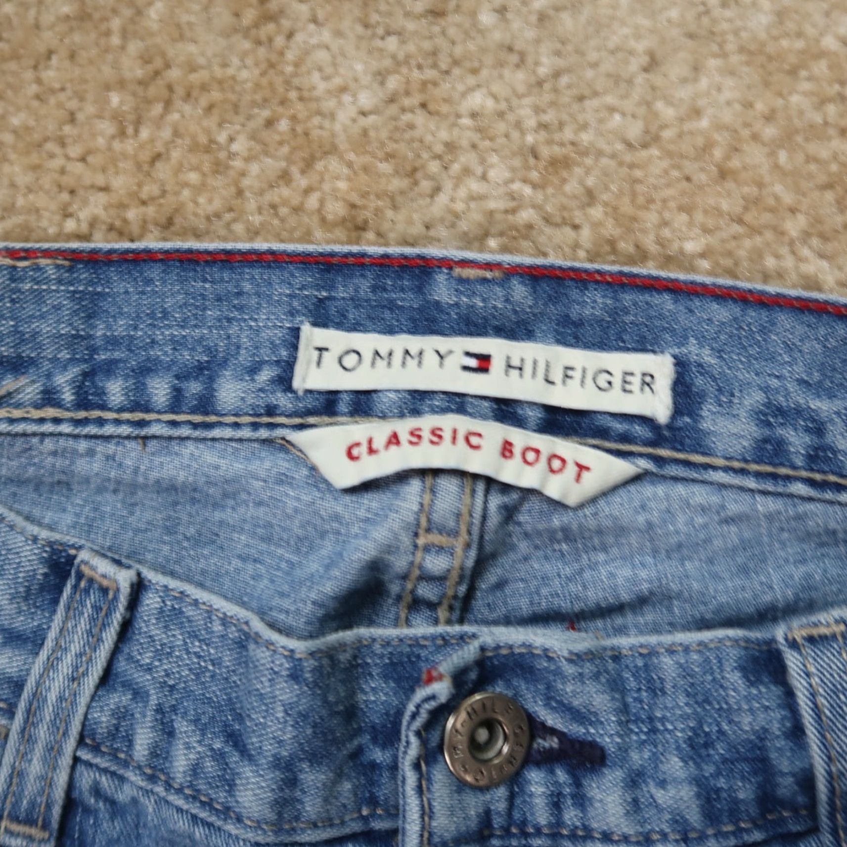 Tommy Hilfiger Tommy Hilfiger Bootcut Jeans Women's 12 Blue Denim High Rise Size 34" / US 12 / IT 48 - 3 Thumbnail