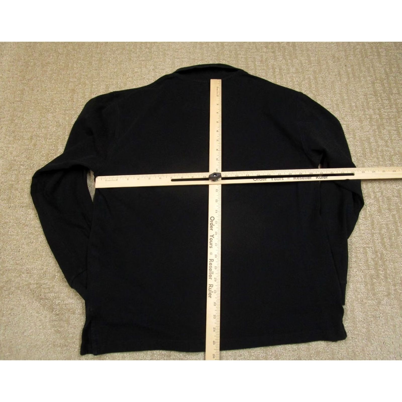 Quince Quince Polo Shirt Men L Black Long Sleeve Cotton Preppy Outdoor Casual Shirt Mens Regular Polo Black L Long Sleeve Cotton Preppy Outdoor Casual Size US L / EU 52-54 / 3 - 4 Thumbnail