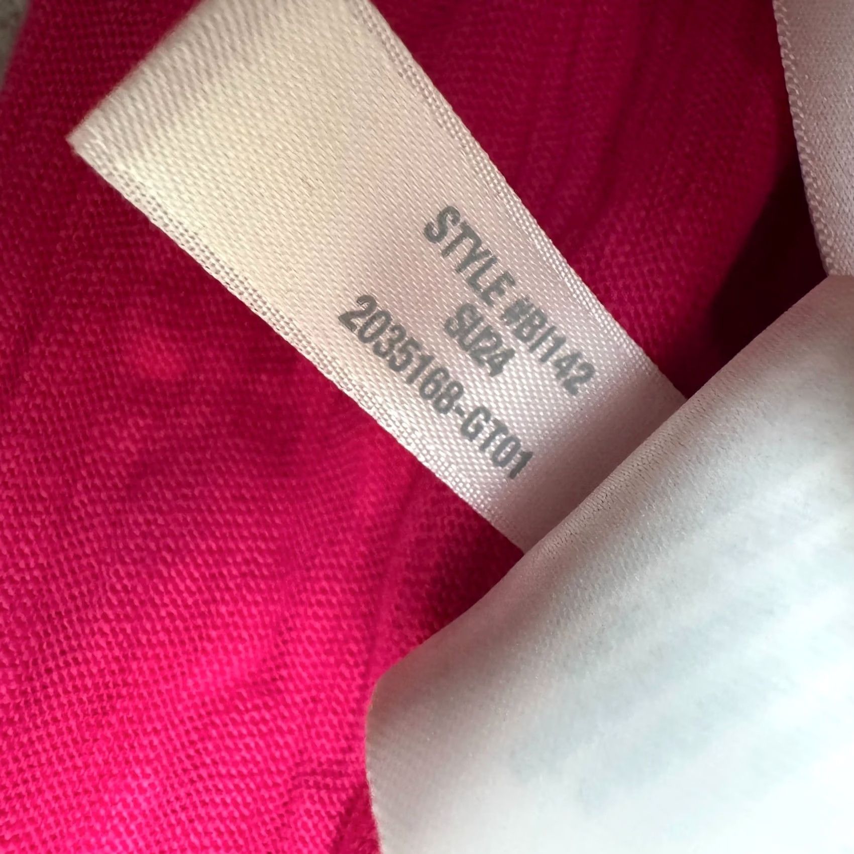 J.Crew J.CREW T-Shirt Womens XL Pink Tie-Waist Cap Sleeve Crew Tee Tunic Cotton Slub Knit Solid Short Sleeve Casual Vintage: No But not include? Size XL / US 12-14 / IT 48-50 - 6 Thumbnail