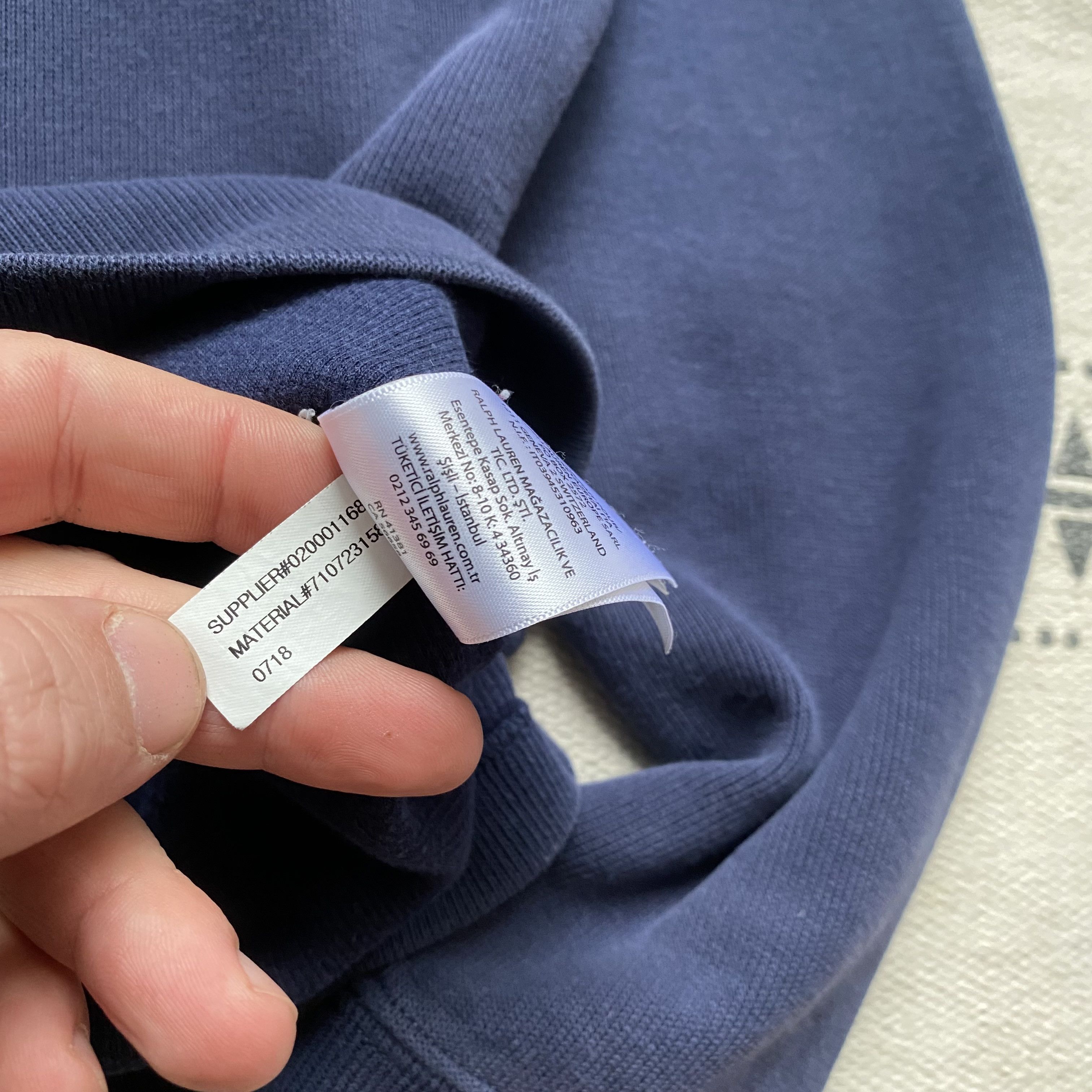 Polo Ralph Lauren Distressed Vintage Polo Ralph Lauren Sweater ¼ zip Faded Size US M / EU 48-50 / 2 - 9 Thumbnail
