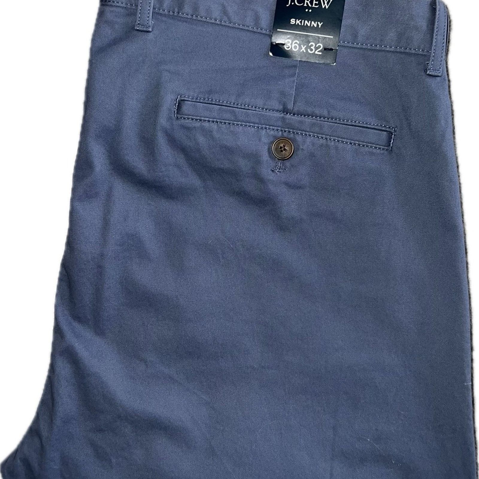 J.Crew Men’s JCrew Flex Skinny fit chino pants Sz 36 x 32 Size US 36 / EU 52 - 6 Thumbnail