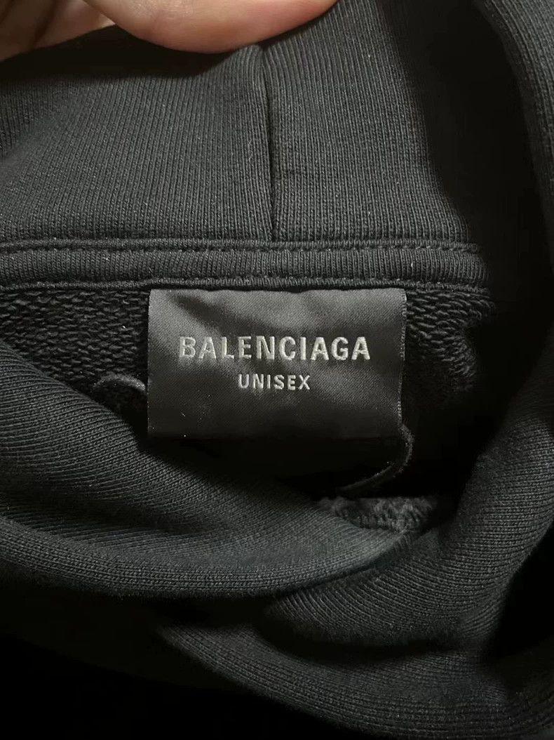 Balenciaga Balenciaga new adhesive tape cola hoodie-2506 Size US XL / EU 56 / 4 - 3 Thumbnail