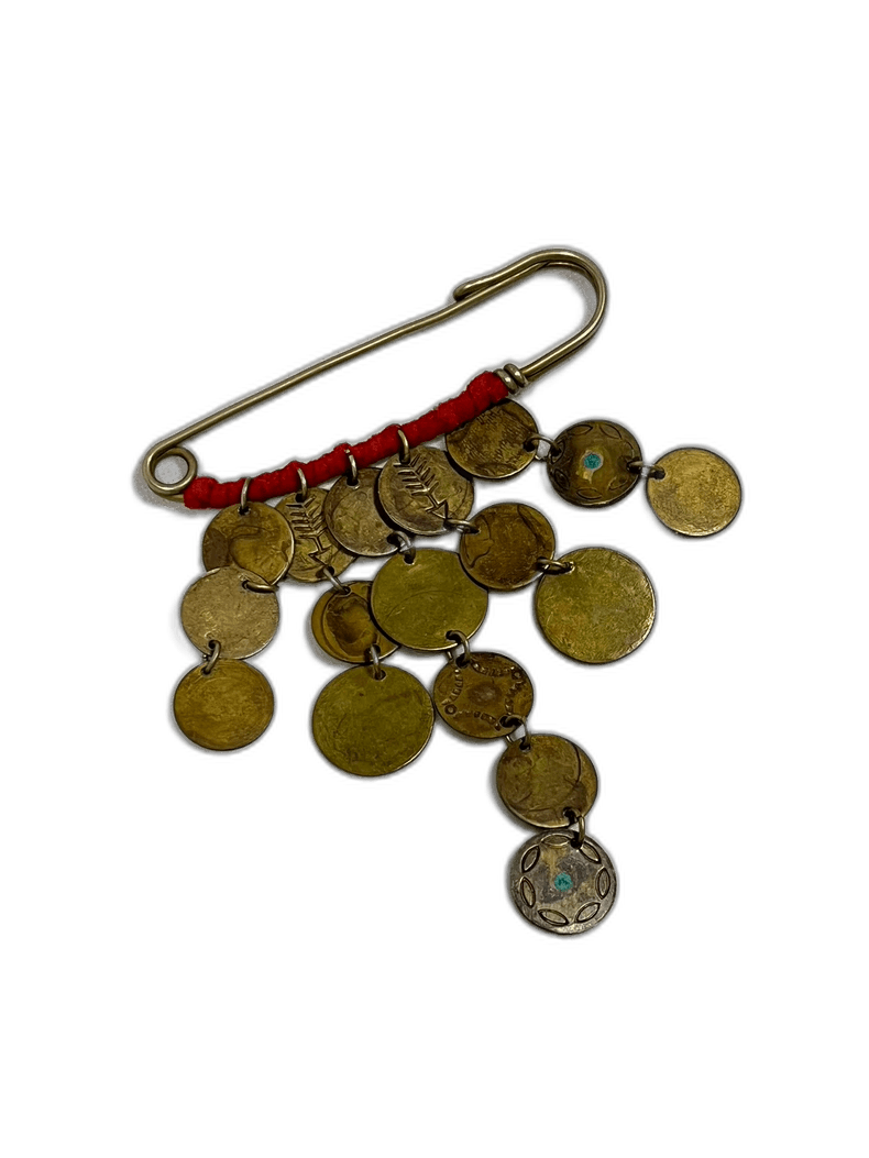 Kapital Kapital Copper Coin Brooch Pin Size ONE SIZE - 1 Thumbnail