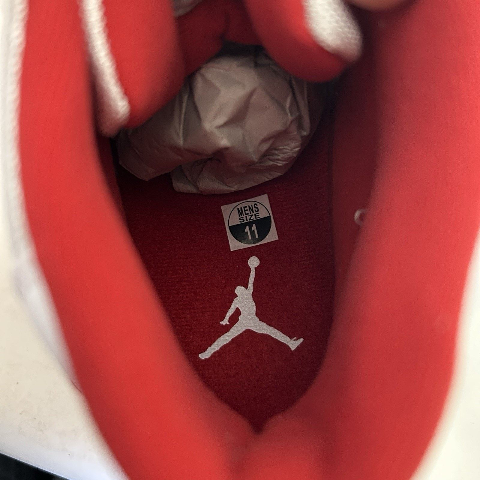 Jordan Brand Nike Air Jordan 11 High Retro “Cherry/Varsity Red White” Size US 11 / EU 44 - 6 Thumbnail