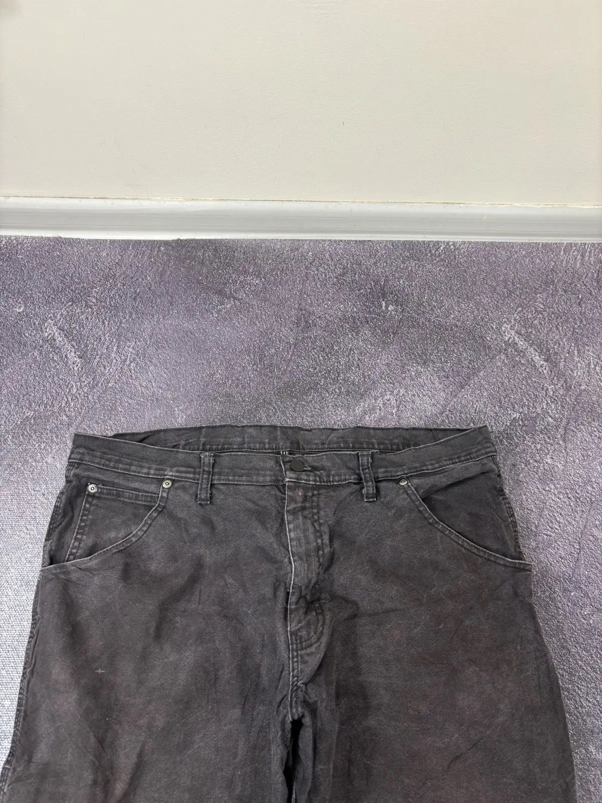 Dickies × Vintage Vintage Dickies Black Workwear Hype Baggy Pants Jeans Size US 36 / EU 52 - 12 Thumbnail