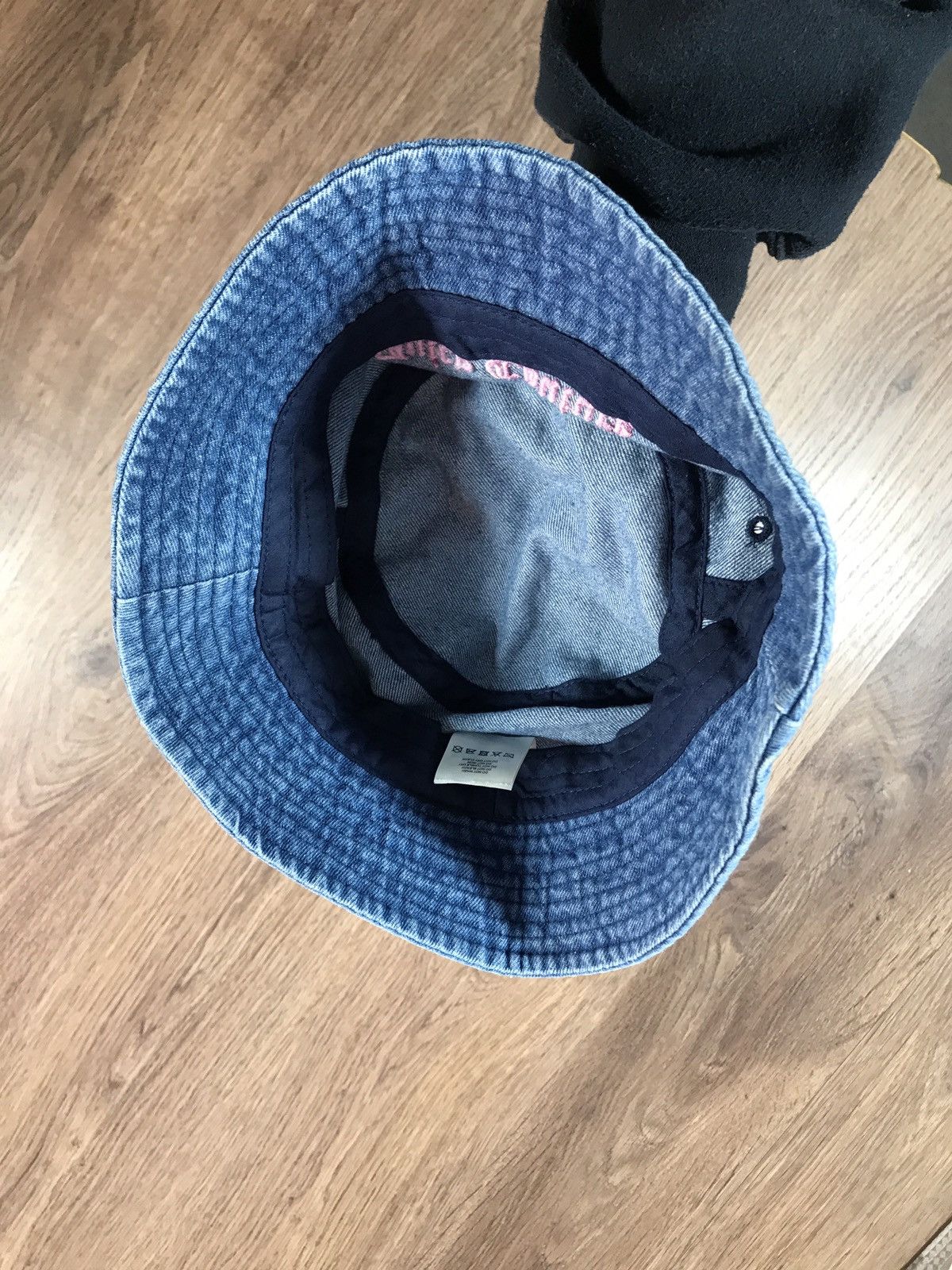 Juicy Couture × Vintage Juice Couture Denim Panama Hat Size ONE SIZE - 7 Thumbnail