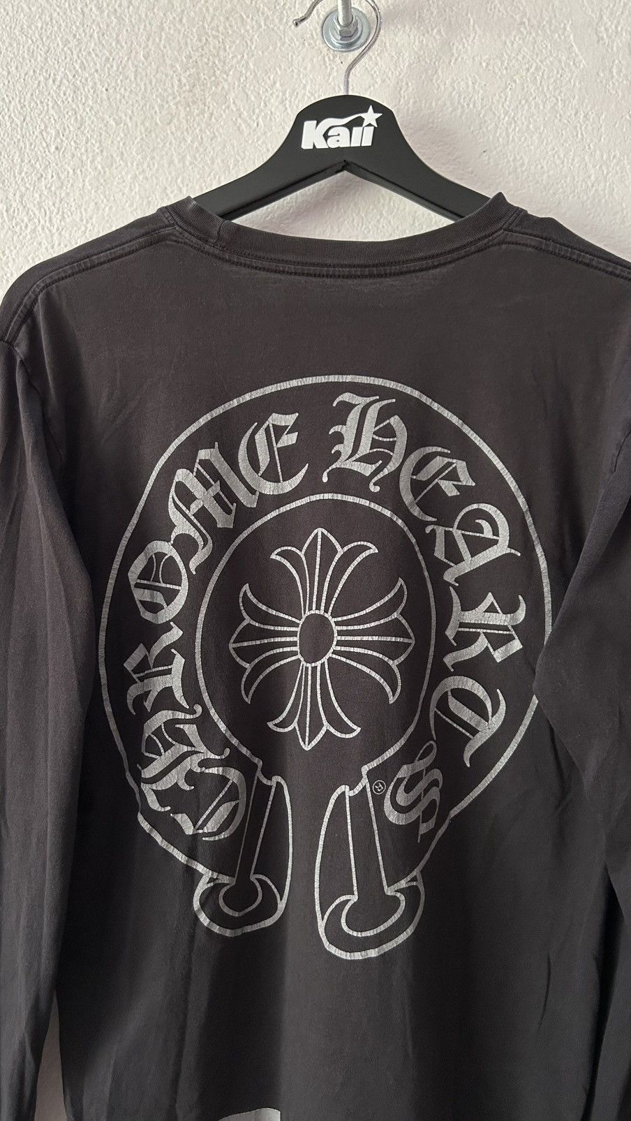 Chrome Hearts Chrome Hearts Black Grey Staff Tee Size US M / EU 48-50 / 2 - 5 Thumbnail