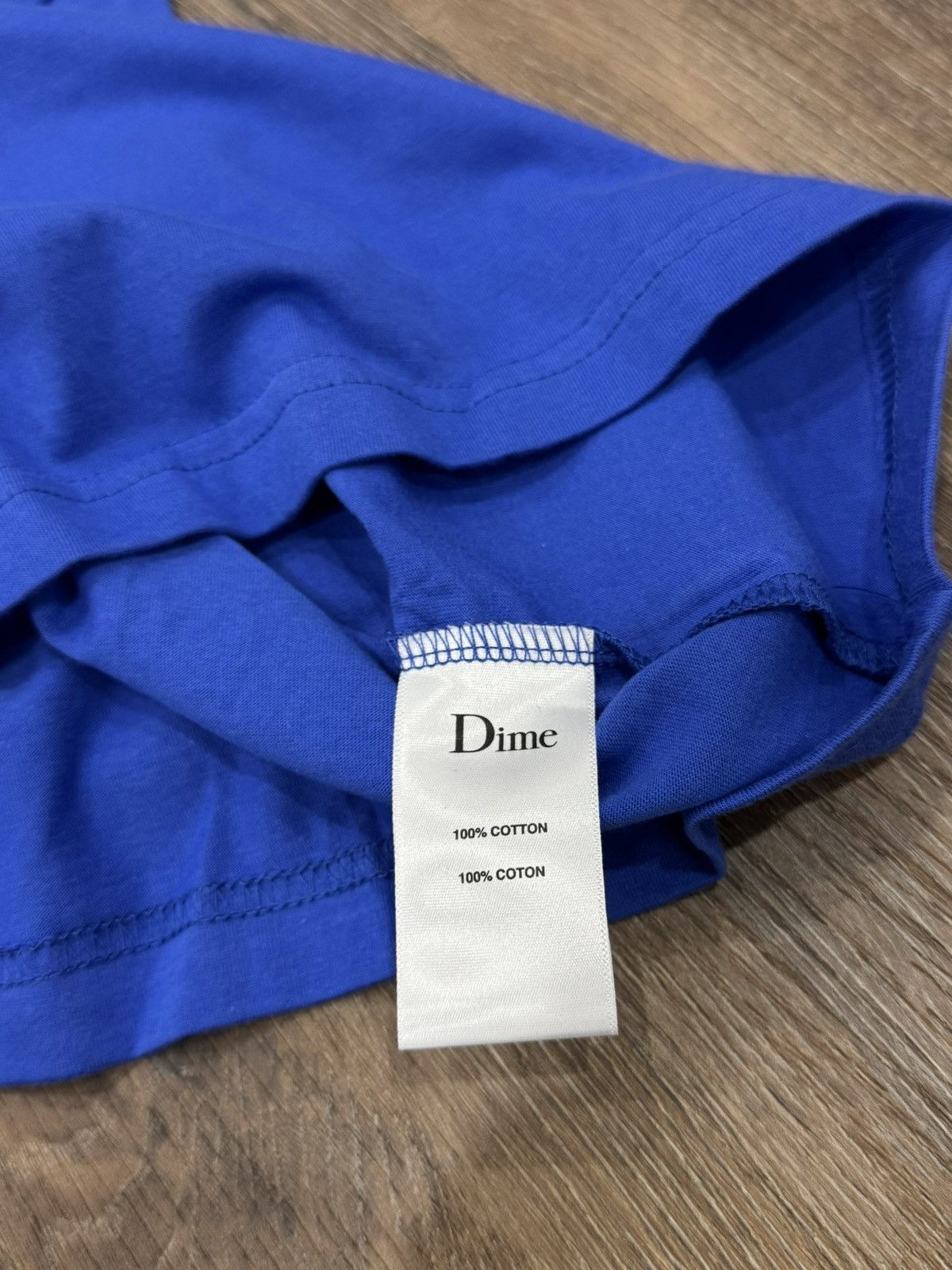 Dime Dime MTL Classic Logo Crewneck T-Shirt Blue Size US S / EU 44-46 / 1 - 5 Thumbnail