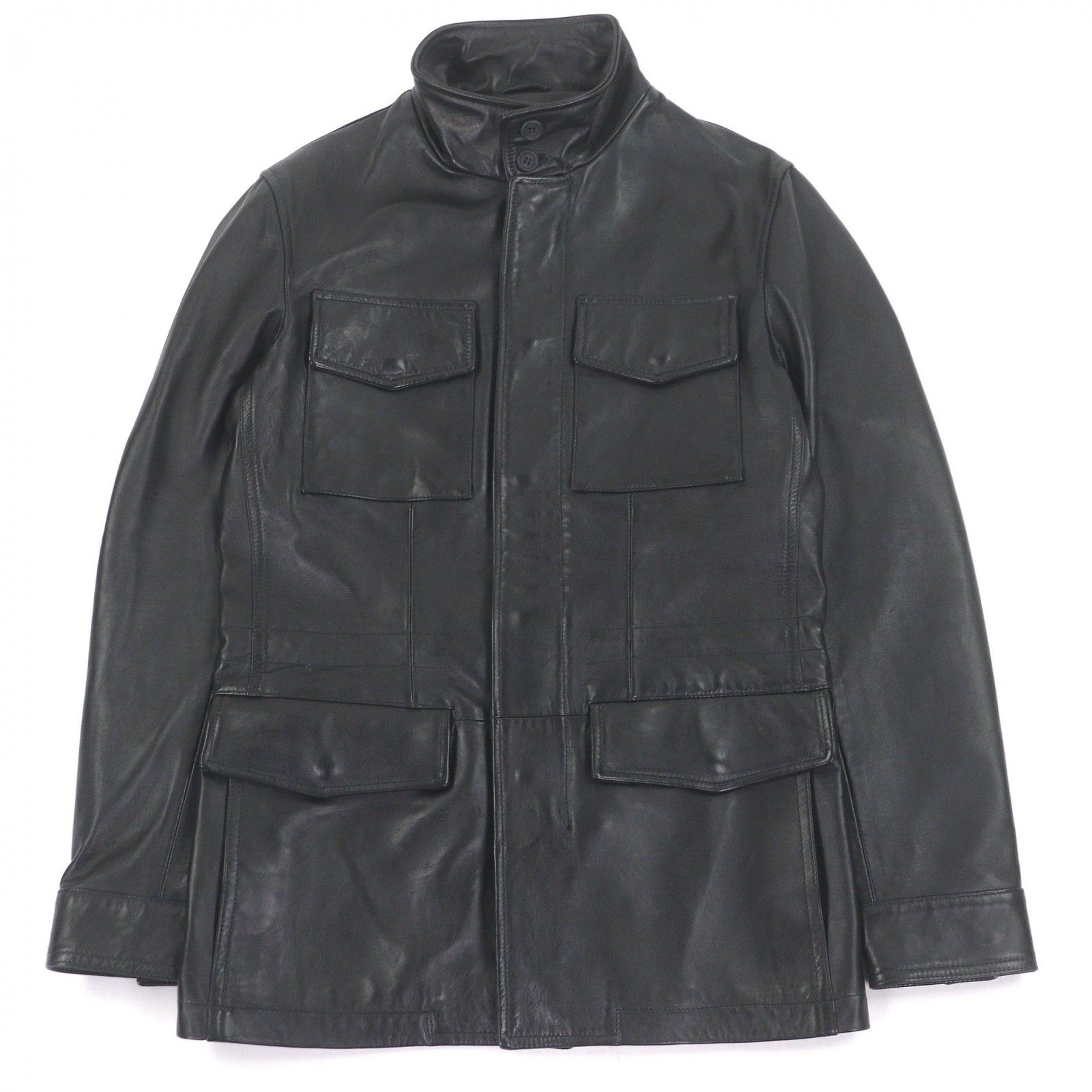 Other Other Emmeti Lambskin Field Jacket Leather Outerwear DUTY FREE for USA Size ONE SIZE - 1 Thumbnail