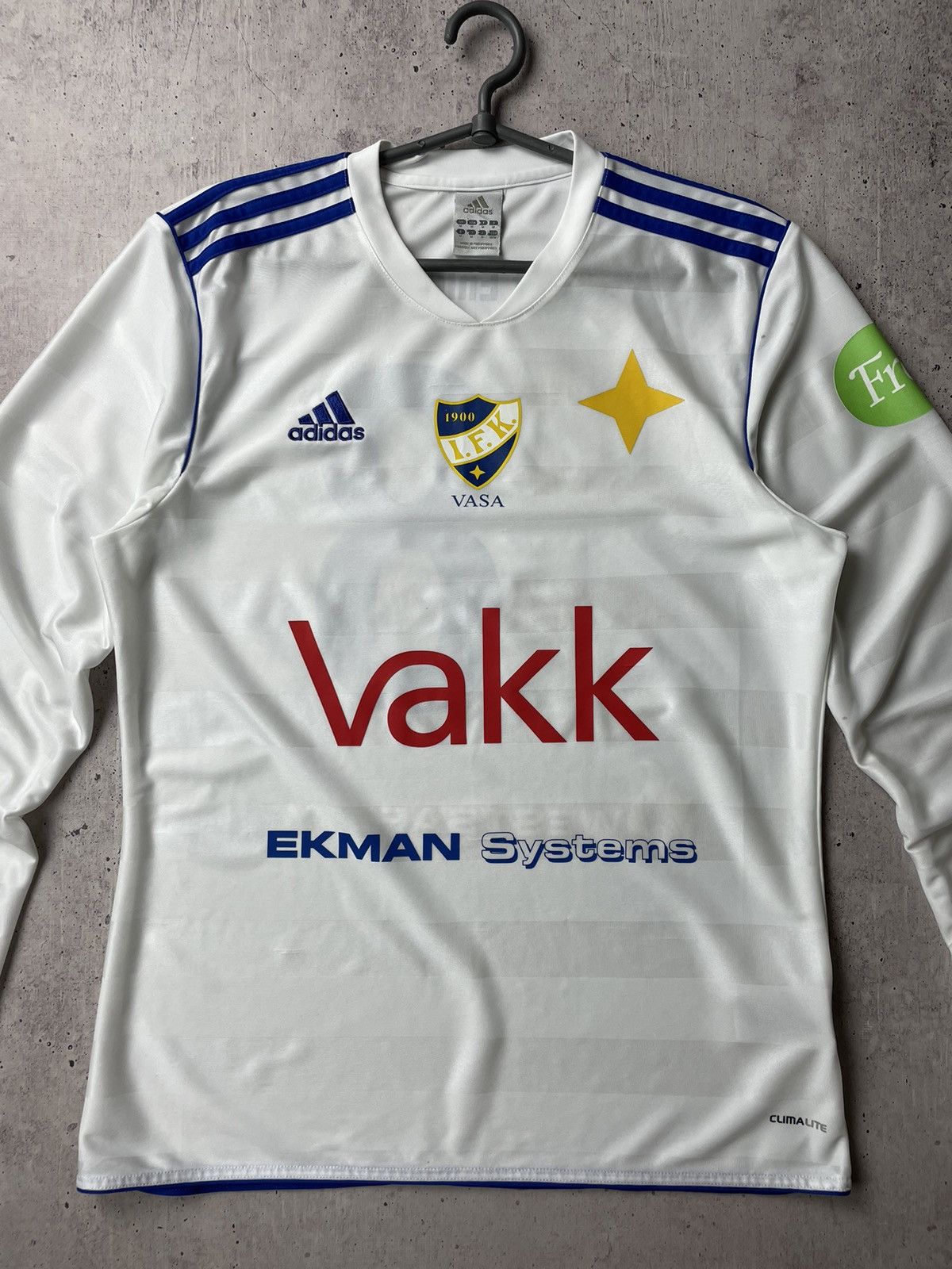 Vintage IFK VASA Vintage Adidas Soccer Jersey Shirt Size US M / EU 48-50 / 2 - 2 Thumbnail
