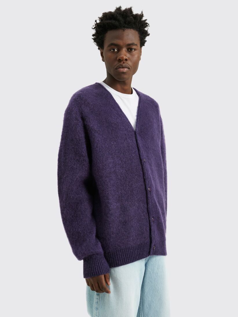 Needles Needles Purple Mohair Cardigan Size US M / EU 48-50 / 2 - 2 Thumbnail