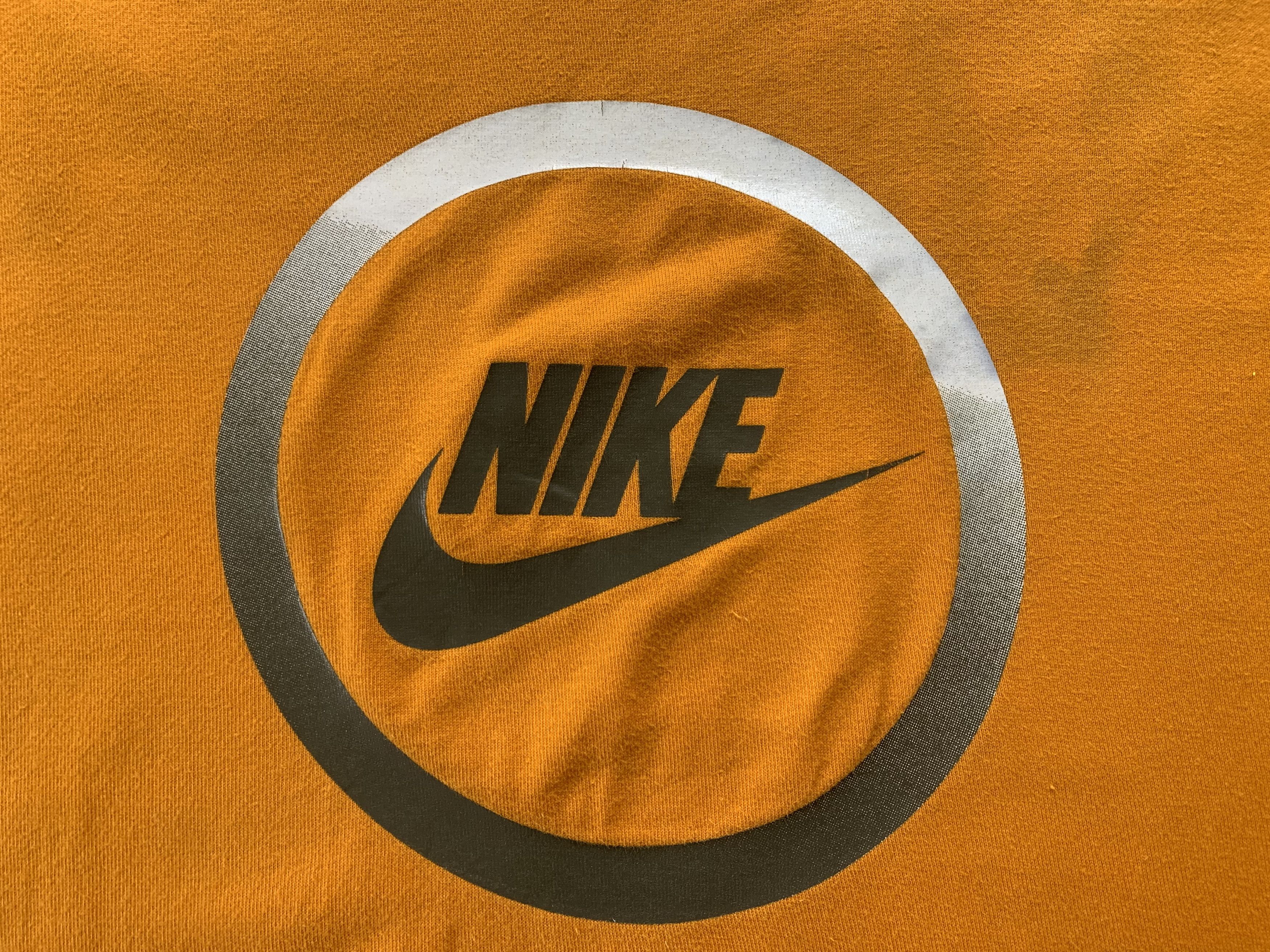Nike × Vintage Vintage Nike Cotton Printed Circle Logo T-Shirt Size US L / EU 52-54 / 3 - 5 Thumbnail