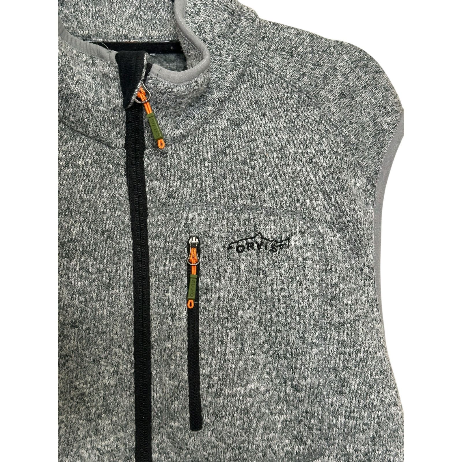 Orvis Orvis men gray full zip sweater vest size Large Size US L / EU 52-54 / 3 - 13 Thumbnail