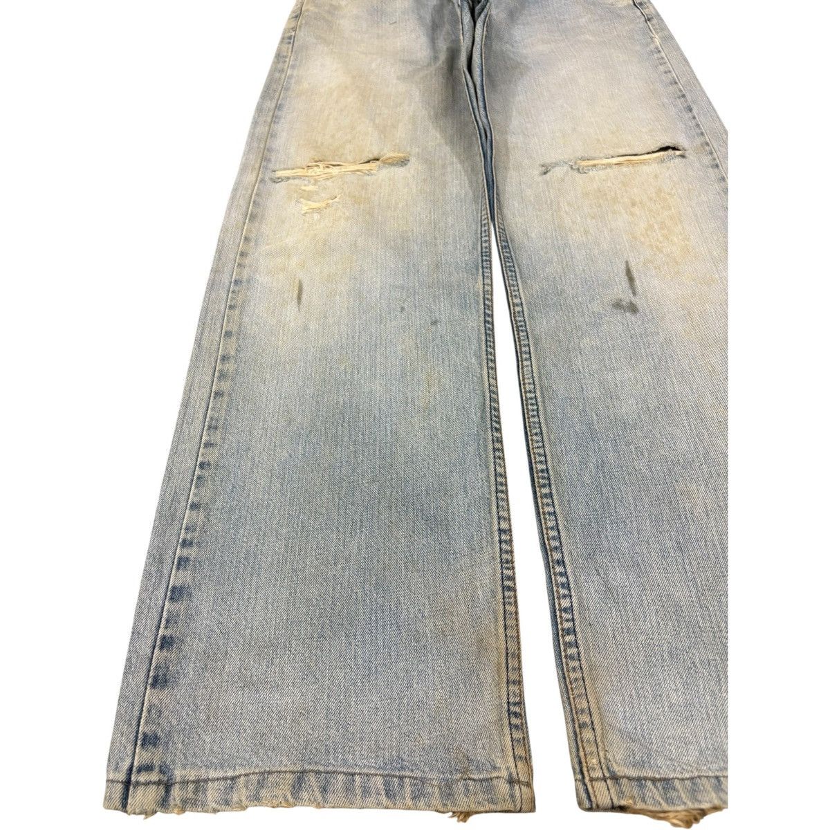 Levi's Vintage 90s Levi’s 512 Dirty Grunge Distressed Baggy Jeans Size US 33 - 6 Thumbnail