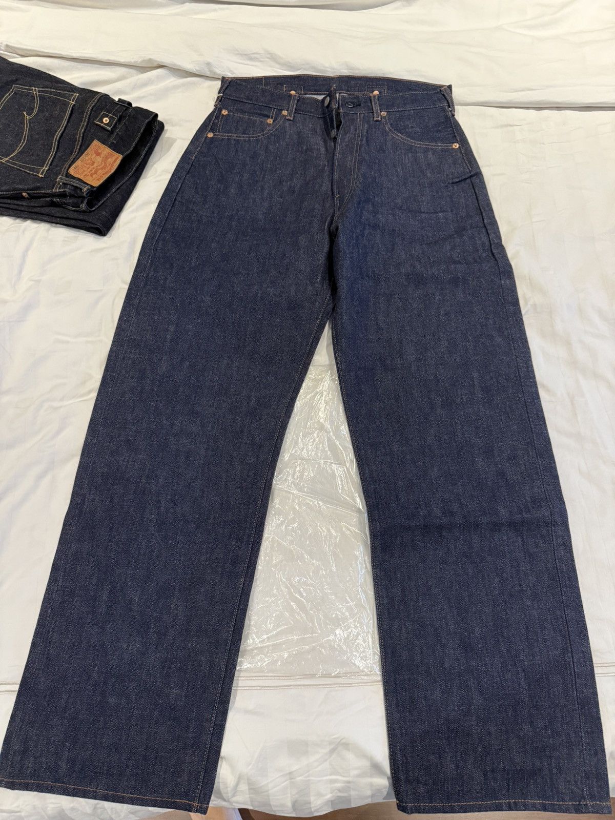 The Real McCoy's Real Mccoys Lot 900 Jeans Sz 33 Raw Size US 33 - 2 Thumbnail