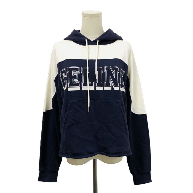 Celine Celine Colorblock Logo Hoodie Size S Size S / US 4 / IT 40 - 1 Thumbnail