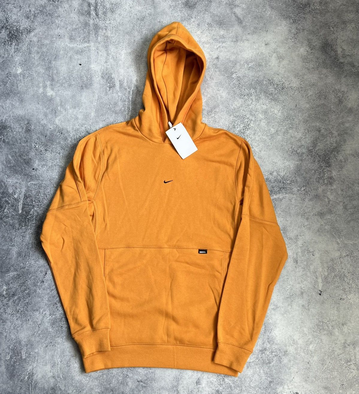Nike Nike orange cotton & nylon hoodie Size US S / EU 44-46 / 1 - 1 Thumbnail