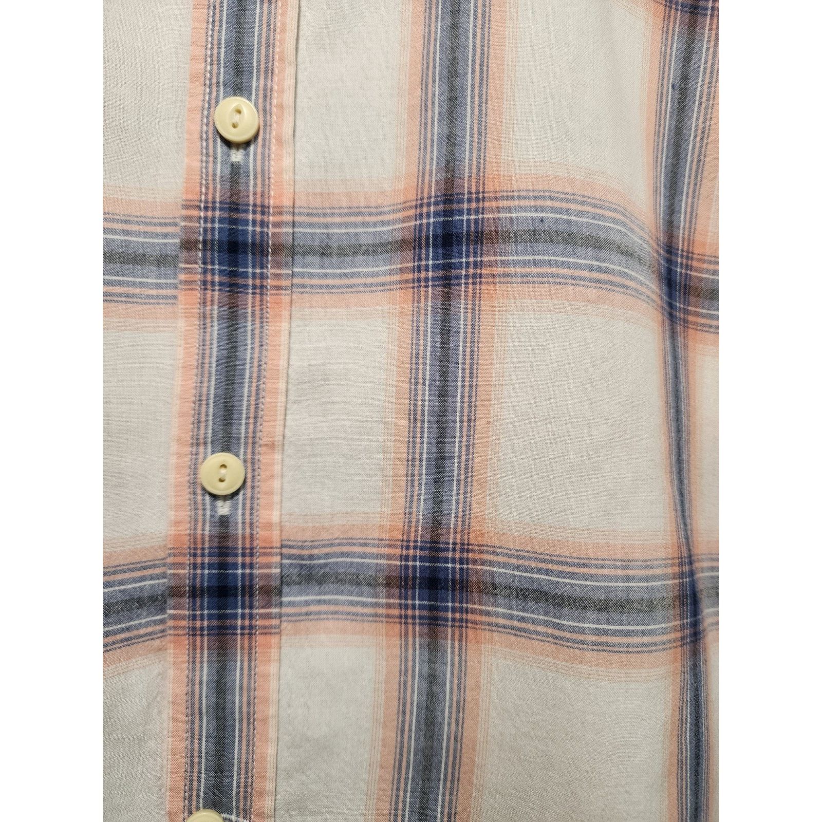 Goodale Good Threads Slim XL Men's Button Down Shirt Short Sleeve Size US XL / EU 56 / 4 - 4 Thumbnail
