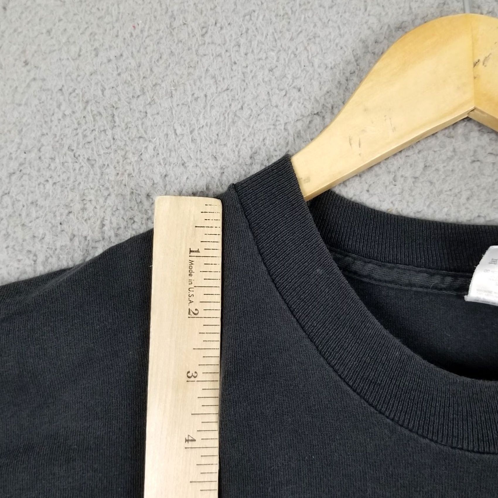 Vintage Vintage Vietnam Vet Shirt Black Adult Medium Graphic Tee Military Grunge Marine Corps Mens Size US M / EU 48-50 / 2 - 3 Thumbnail