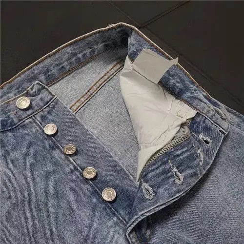 Japanese Brand Retro punk denim pants Size US 32 / EU 48 - 7 Thumbnail