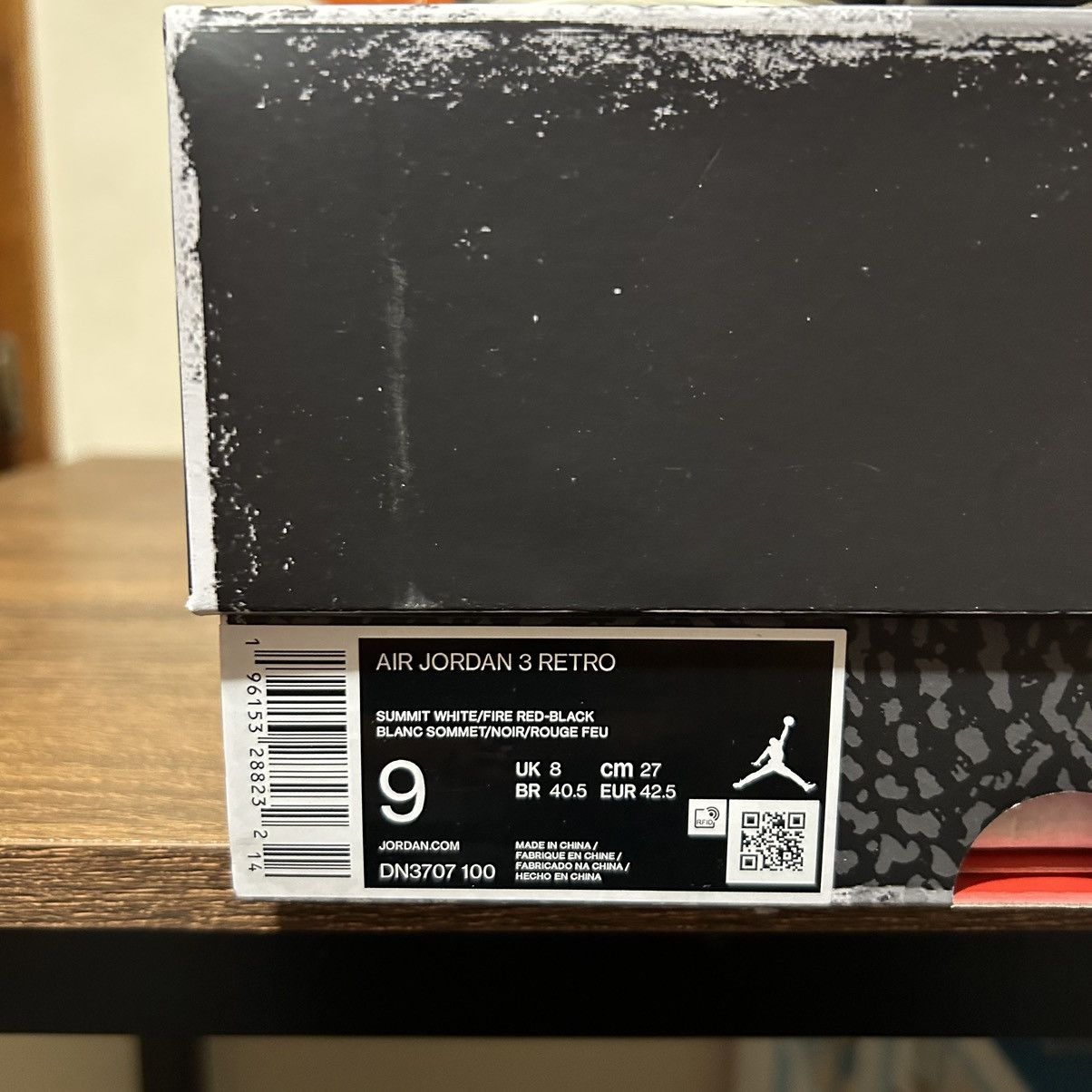 Designer × Jordan Brand × Nike Nike Air Jordan Retro 3 White Cement Reimagined Men’s 9 NEW Size US 9 / EU 42 - 8 Thumbnail