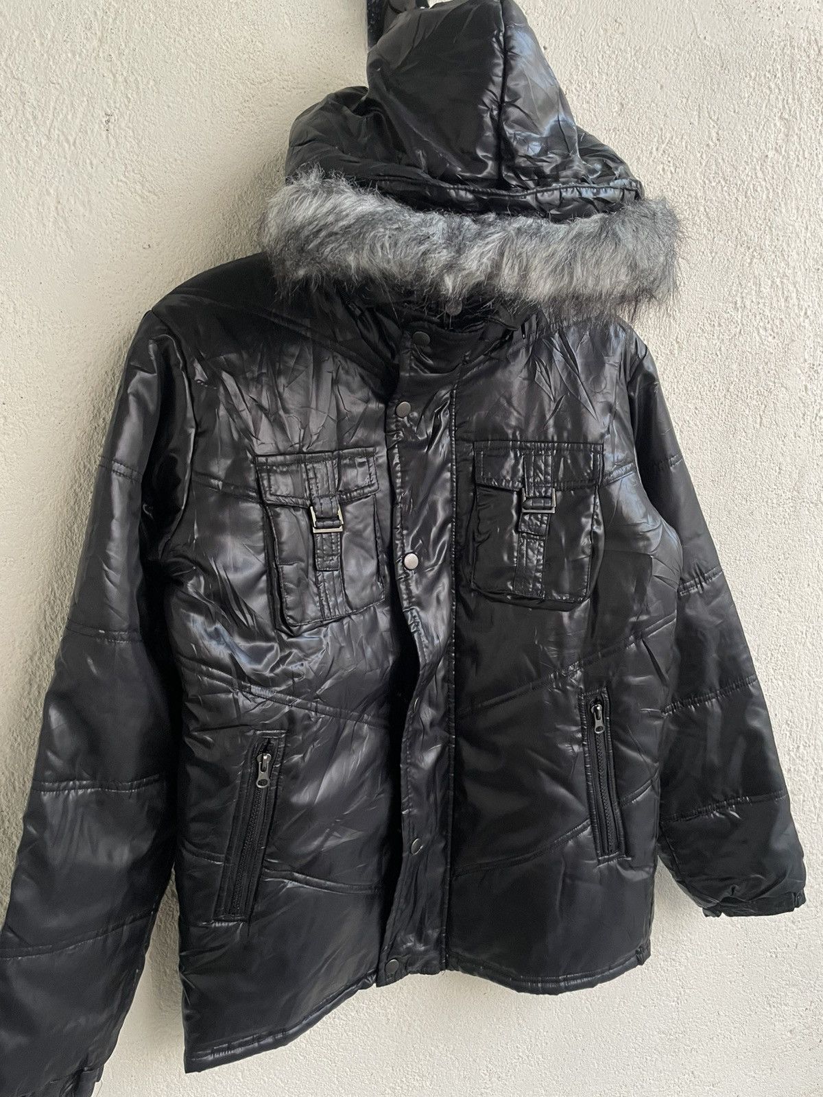 Maison Margiela 2000s Archive GOA Faux Fur Hood N2B Ifsix LGB Y’s Vkei Size US L / EU 52-54 / 3 - 4 Thumbnail