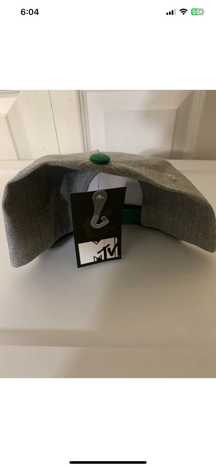 Mtv Mtv Music Television cap hat snapback green gray NWT Size ONE SIZE - 4 Thumbnail