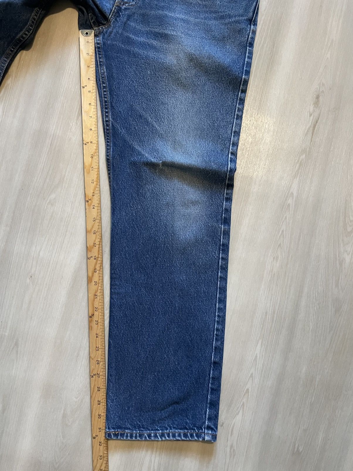 Levi's VTG Y2K 02 Levis 505 Regular Fit Straight Leg Sz 36x32 Size US 36 / EU 52 - 4 Thumbnail