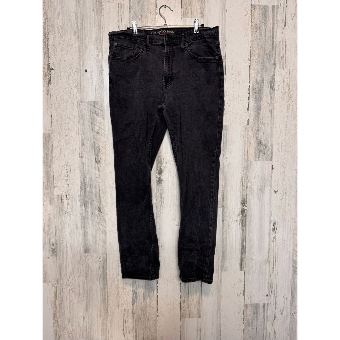 U.S. Polo Assn. U.S. Polo Assn. Activate Stretch Jeans Black W36 L30 Men’s D Size US 36 / EU 52 - 3 Thumbnail