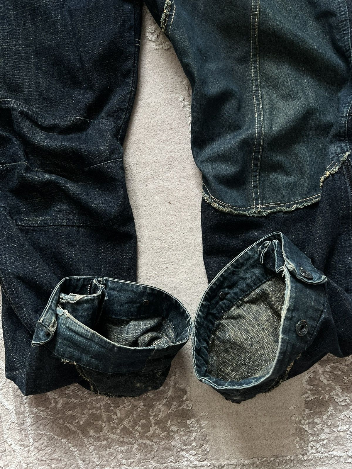 G-Star CRAZY VINTAGE G-STAR RAW CONCEPT ELWOOD OPIUM RARE JEANS Size US 31 - 9 Thumbnail