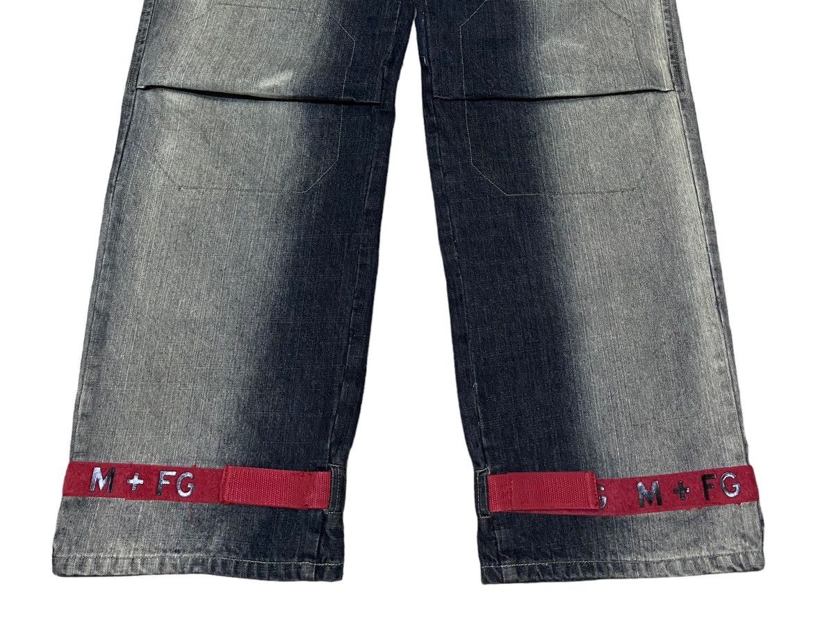 Marithe + Francois Girbaud Very Rare Vintage Marithe Francois Girbaud Baggy Jeans 1990s Size US 36 / EU 52 - 5 Thumbnail