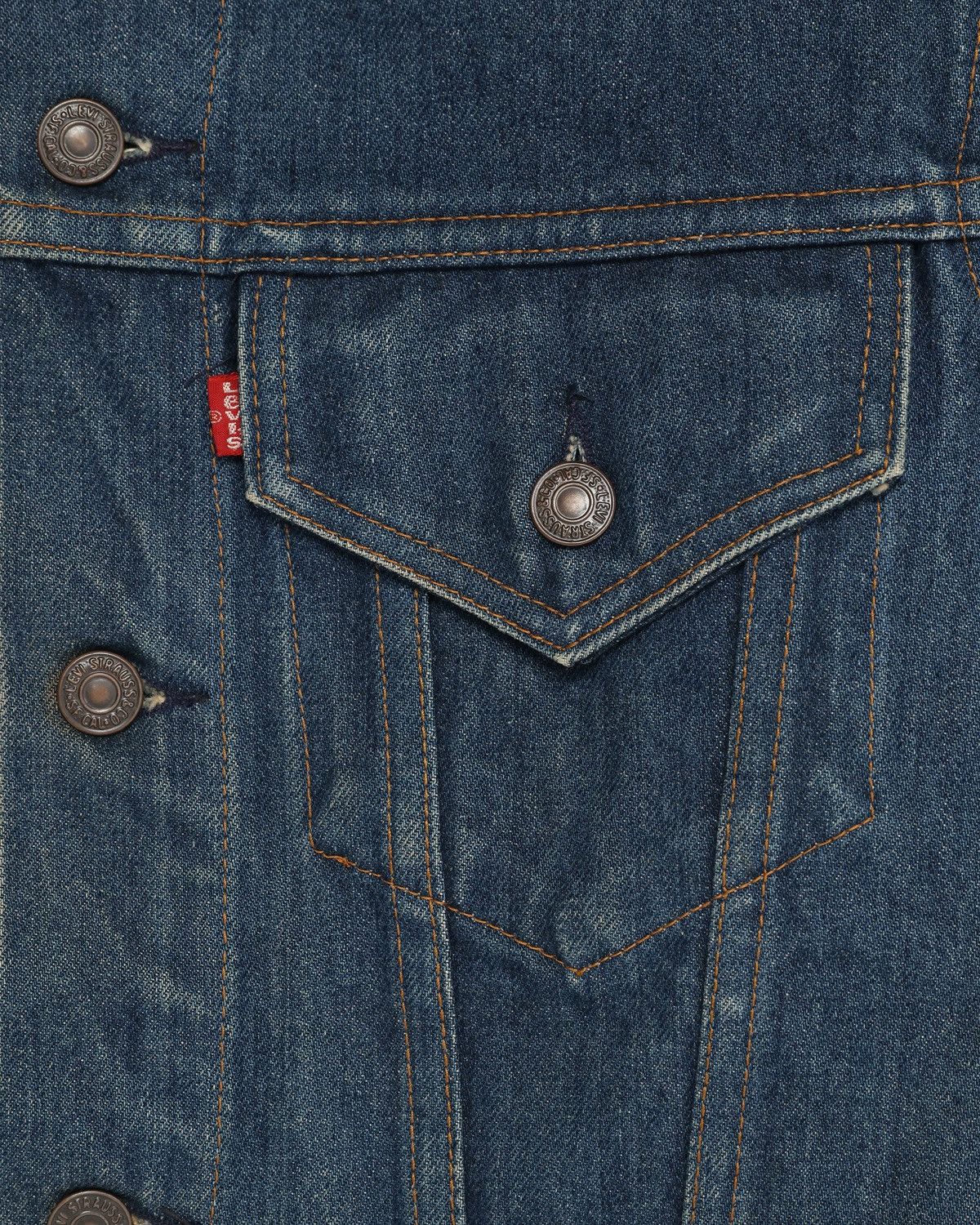 Levi's -Levi’s Type III Distressed Denim Jacket Size US S / EU 44-46 / 1 - 4 Thumbnail