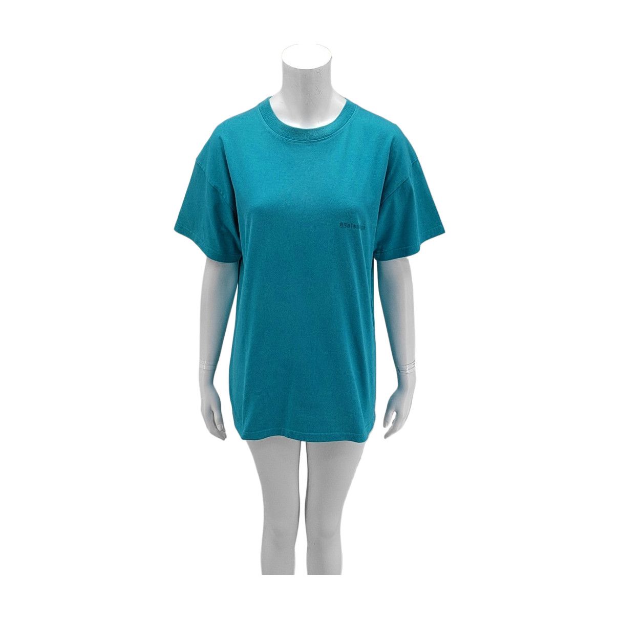 Balenciaga Balenciaga Green Wardrobe Logo T-Shirt XS Size XS / US 0-2 / IT 36-38 - 1 Thumbnail