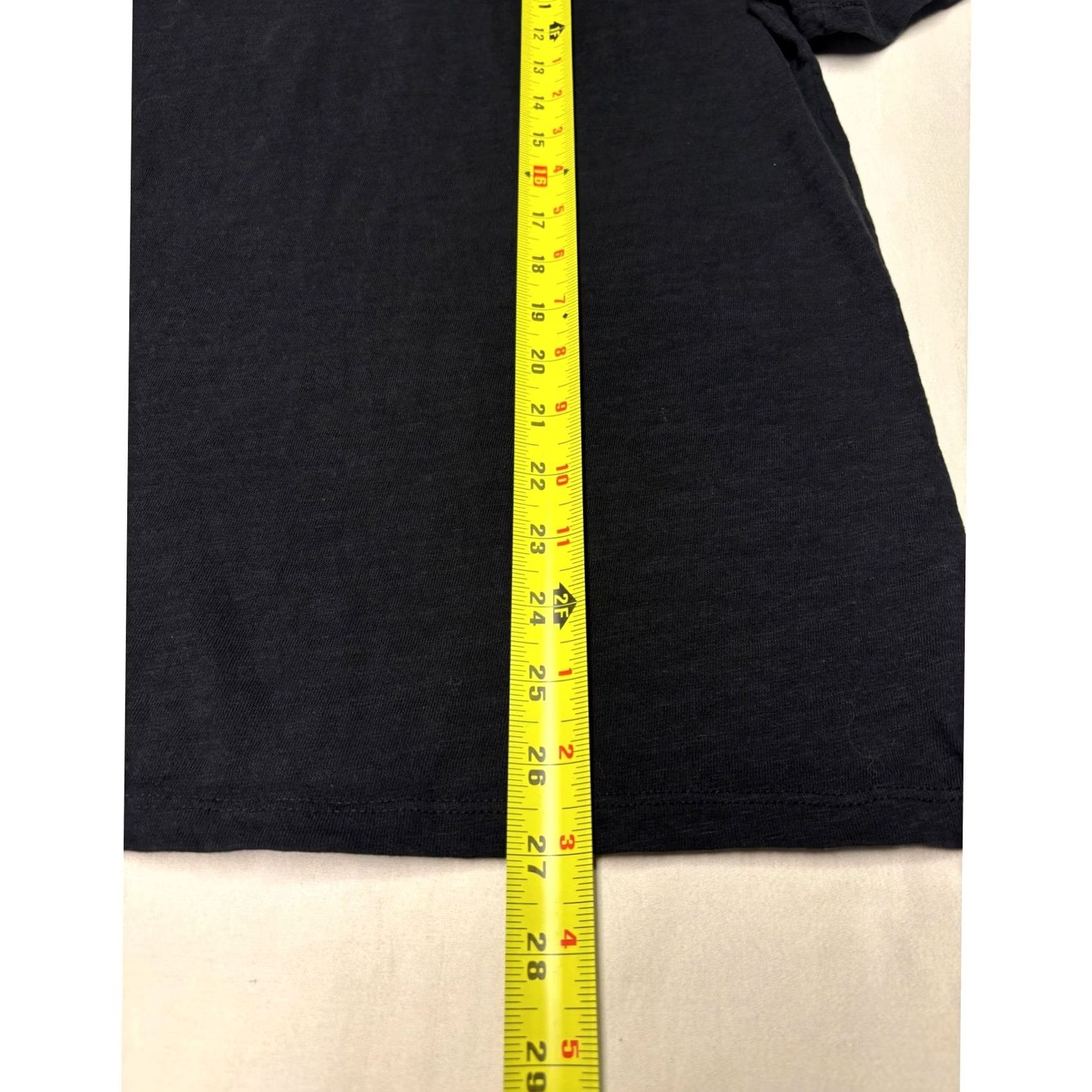 Vince Vince Mens Polo Shirt Jersey Short Sleeve Black 100% Cotton Medium Size US M / EU 48-50 / 2 - 4 Thumbnail