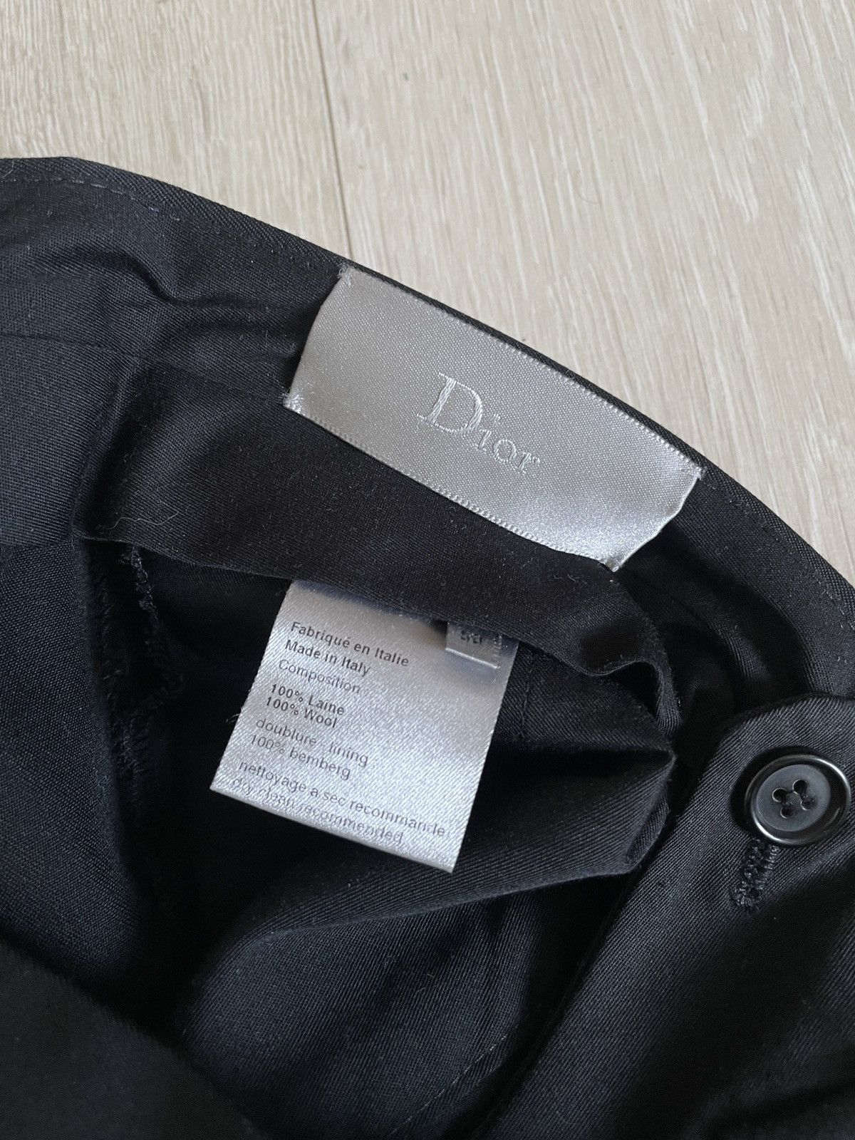 Dior Dior Homme SS05 “Beck” wool suit by Hedi Slimane Size 50R - 11 Thumbnail