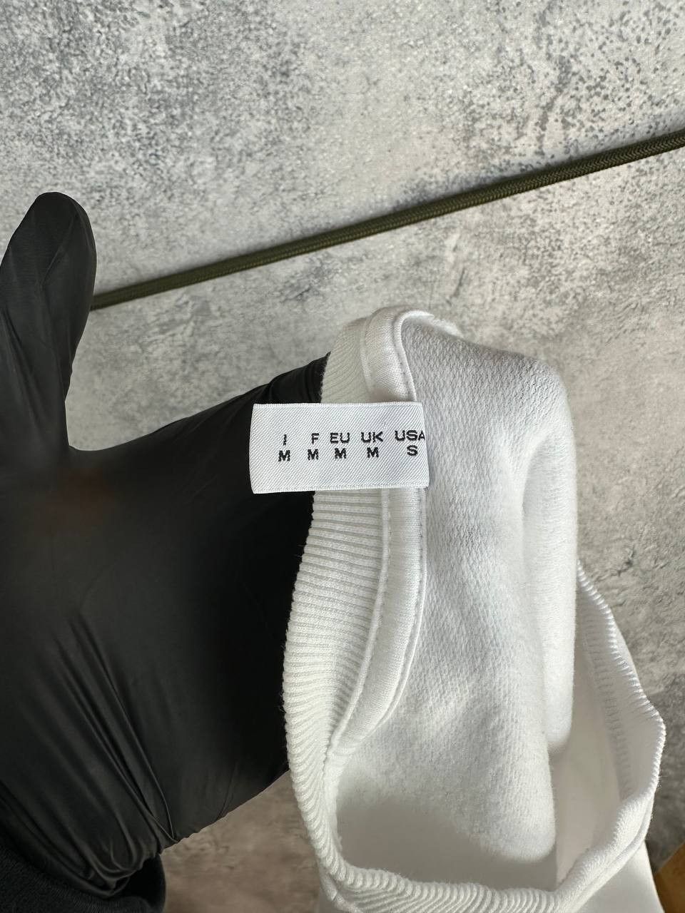 Moschino Moschino Crew Neck Sweatshirt White Logo Tape Stripe Sleeves Size US M / EU 48-50 / 2 - 10 Thumbnail