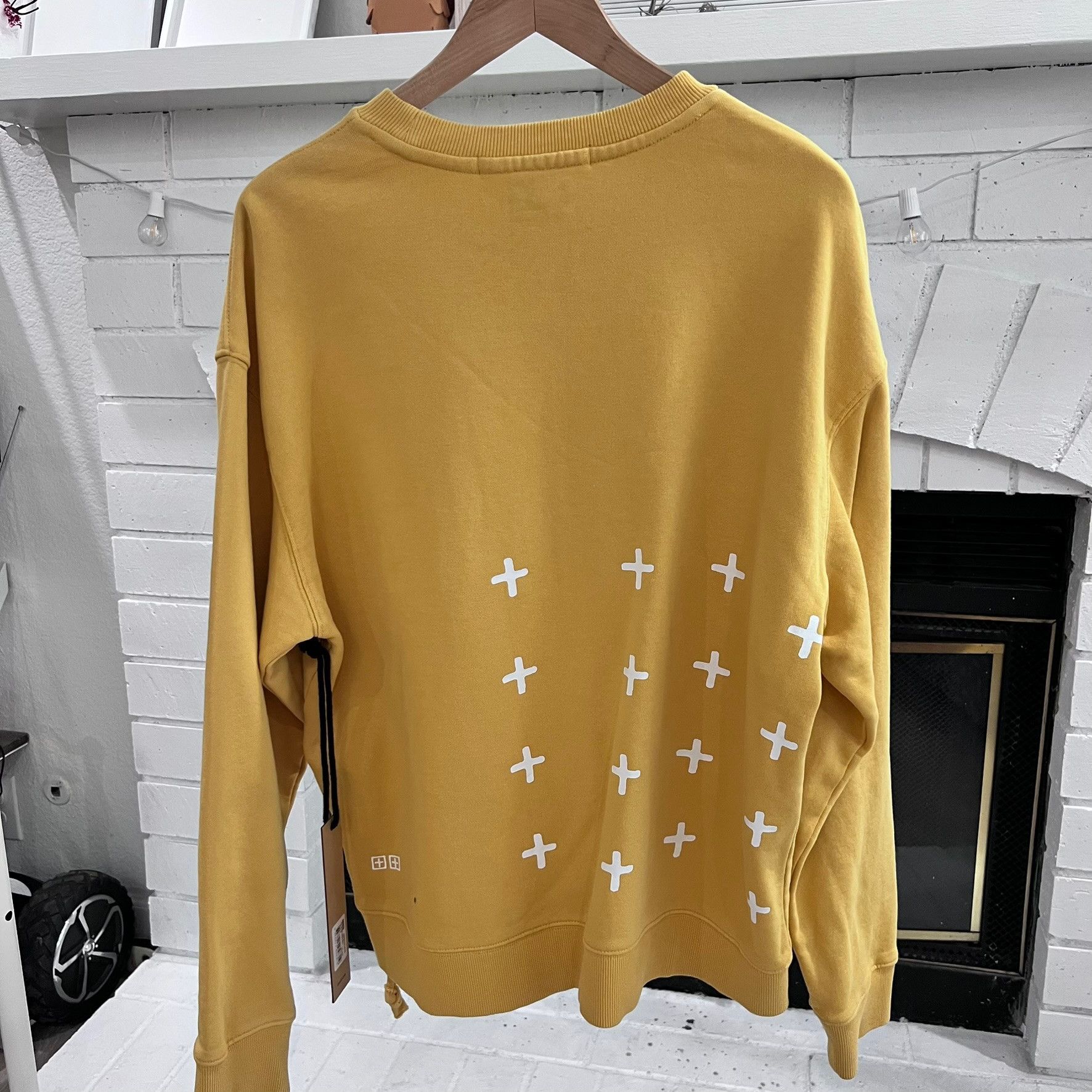 Ksubi Ksubi 4x4 Biggie Back Logo Crewneck Sol Pullover Sweater Size US S / EU 44-46 / 1 - 1 Thumbnail