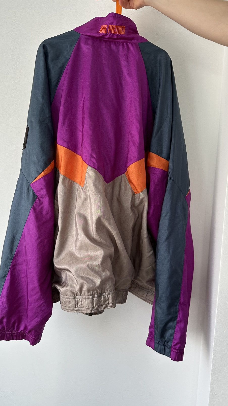 Nike × Vintage Windbreaker Nike Premier 80’s Size US L / EU 52-54 / 3 - 2 Thumbnail